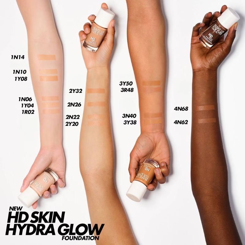 Make Up For Ever HD Skin Hydra Glow Foundation