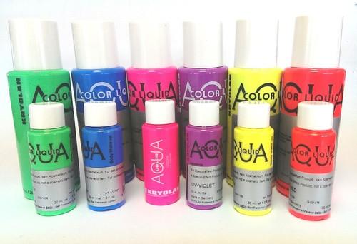 Kryolan Aquacolor UV Day Glow Liquid