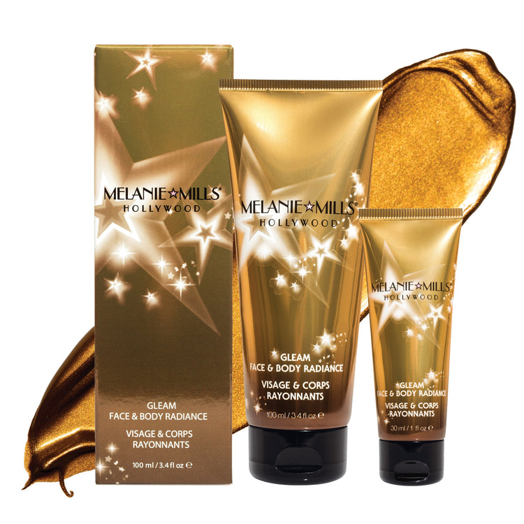 Melanie Mills Hollywood Gleam Face & Body Radiance All In One Makeup, Moisturizer & Glow 30ml