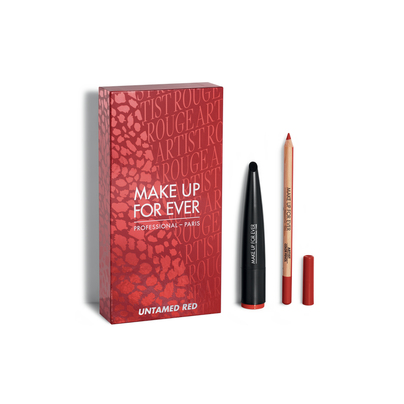 Make Up For Ever Untamed Red Lip Kit
