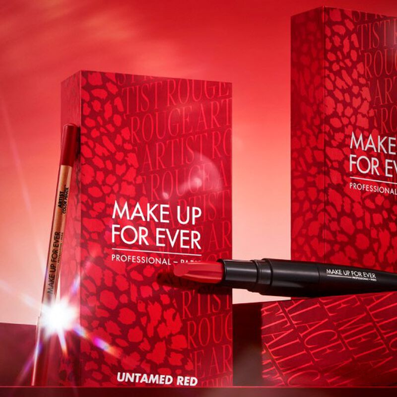 Make Up For Ever Untamed Red Lip Kit