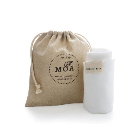 MOA Bamboo Face Cloth & Hemp Bag