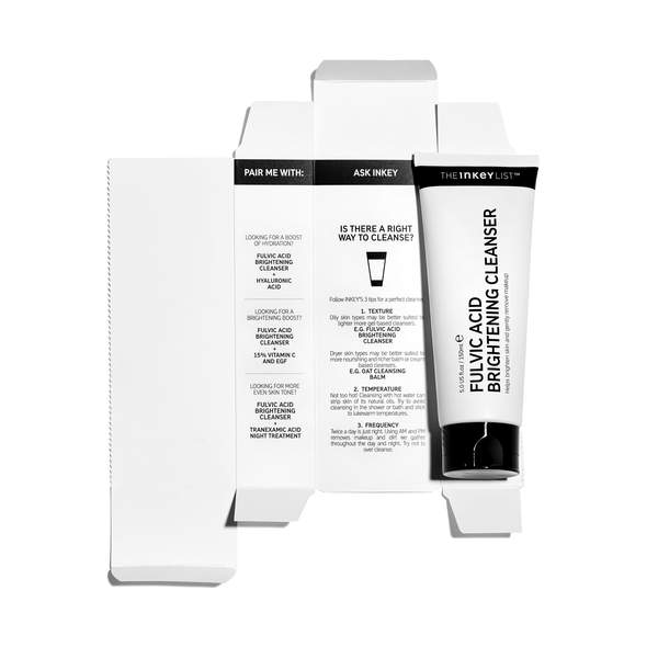 The Inkey List Fulvic Acid Brightening Cleanser